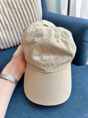 Aime Leon Dore Core Logo Cap in Tan